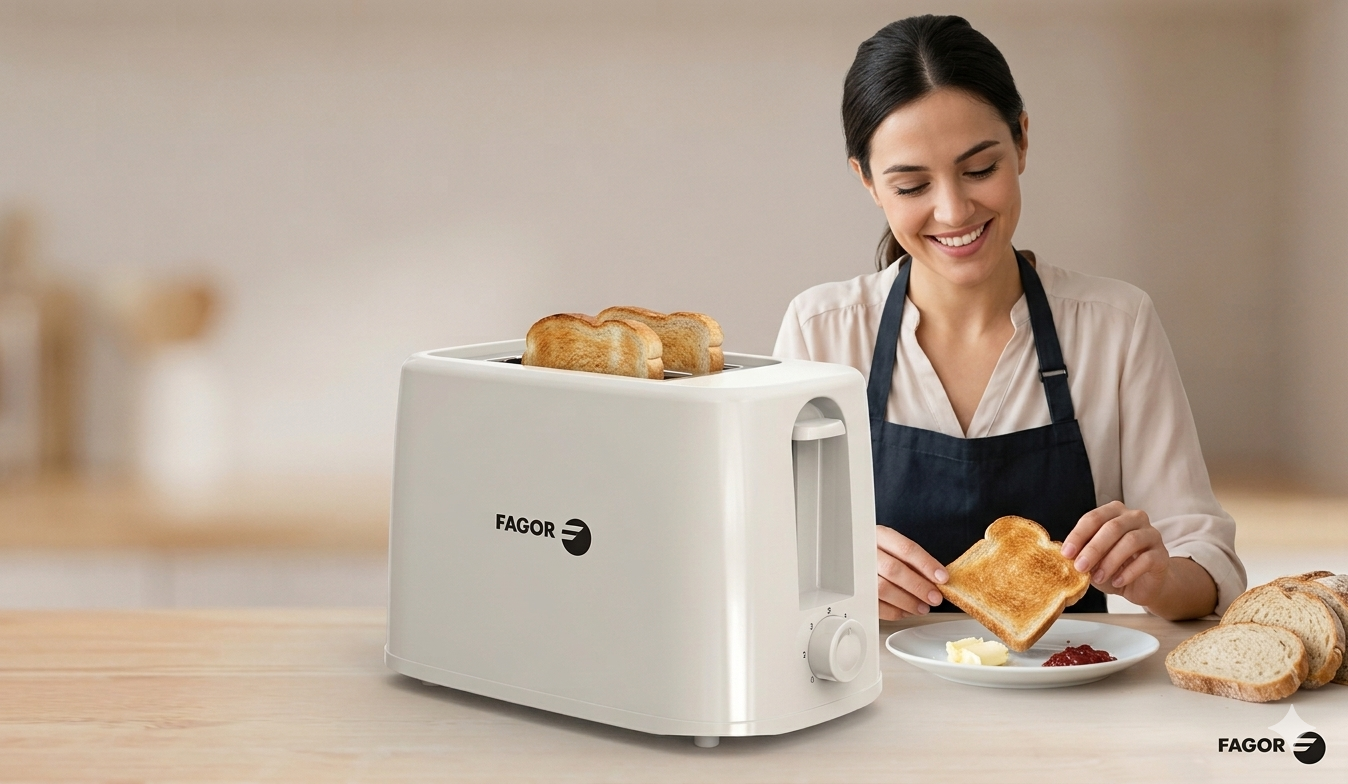 Tostador ranura doble BigToast Steel 1.000W
